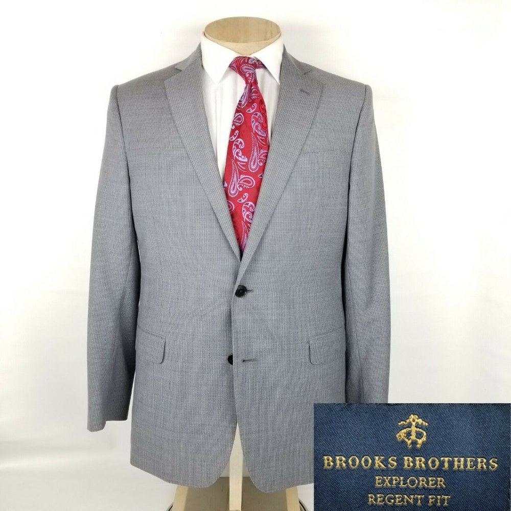 Brooks Brothers Explorer Sport Coat 40R Regent Fit